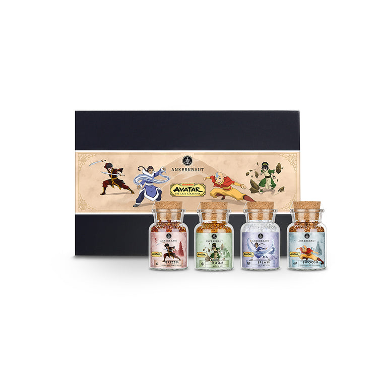 Avatar Geschenkbox 4 Korkengläser