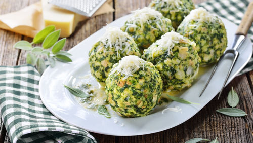 Rezept Spinat-Käse-Knödel